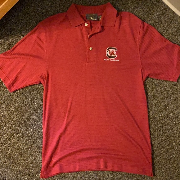 OLD STYLE LOGO SOUTH CAROLINA POLO - Picture 1 of 3